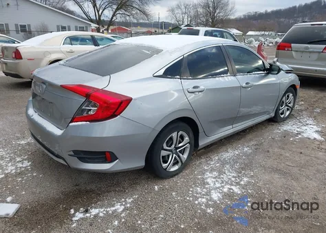 2017 Honda Civic Lx from USA, damaged, VIN 19XFC2F50HE016945